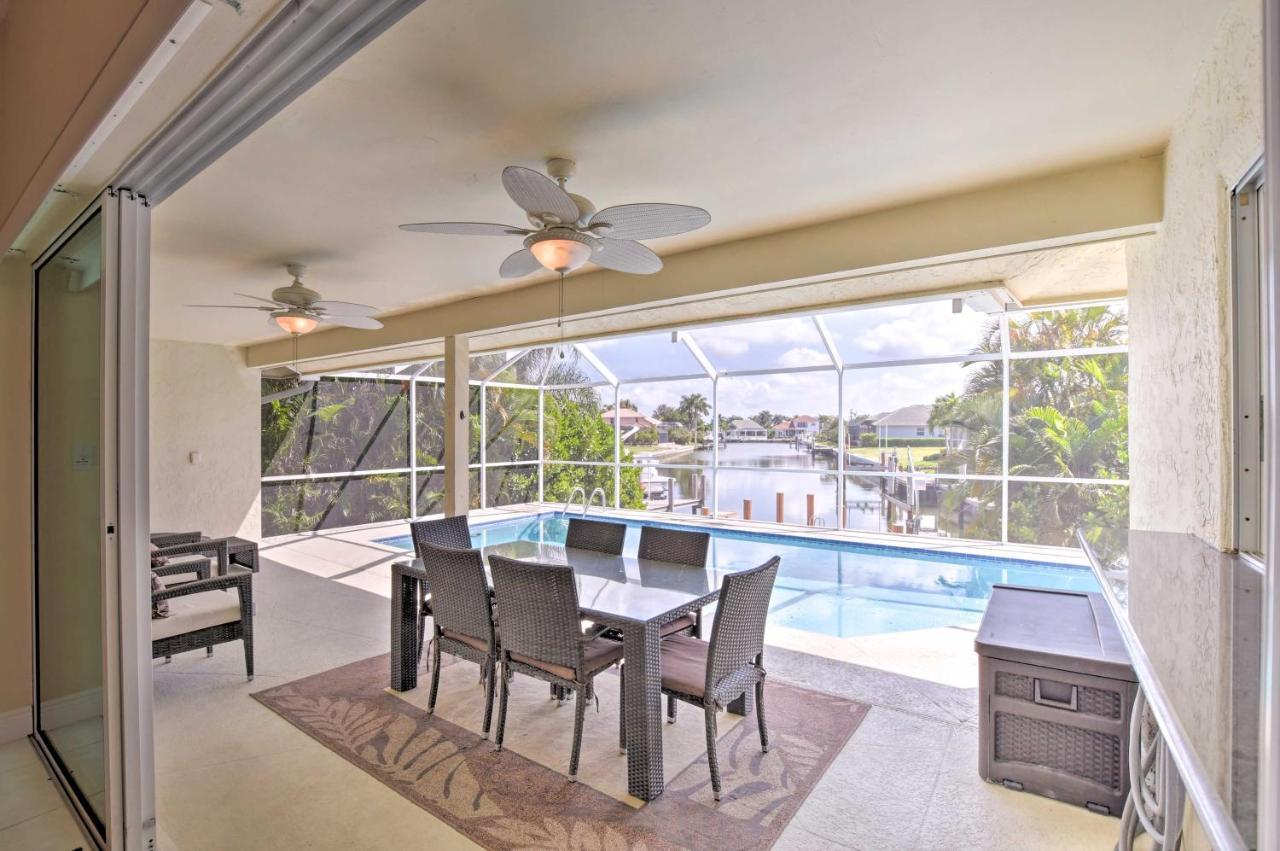 Canalfront Home With Private Saltwater Pool! Marco Island Bagian luar foto